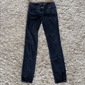 American Eagle Skinny Super Stretch Black Jeans